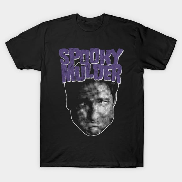 Spooky Mulder, X Files, Sci Fi, Horror T-Shirt by StayTruePonyboy